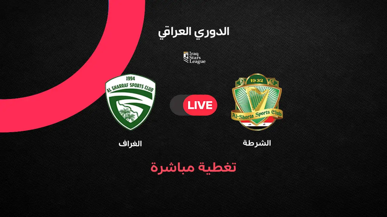 ملخص وأهداف مباراة الشرطة ضد الغراف في الجولة 34 من الدوري العراقي